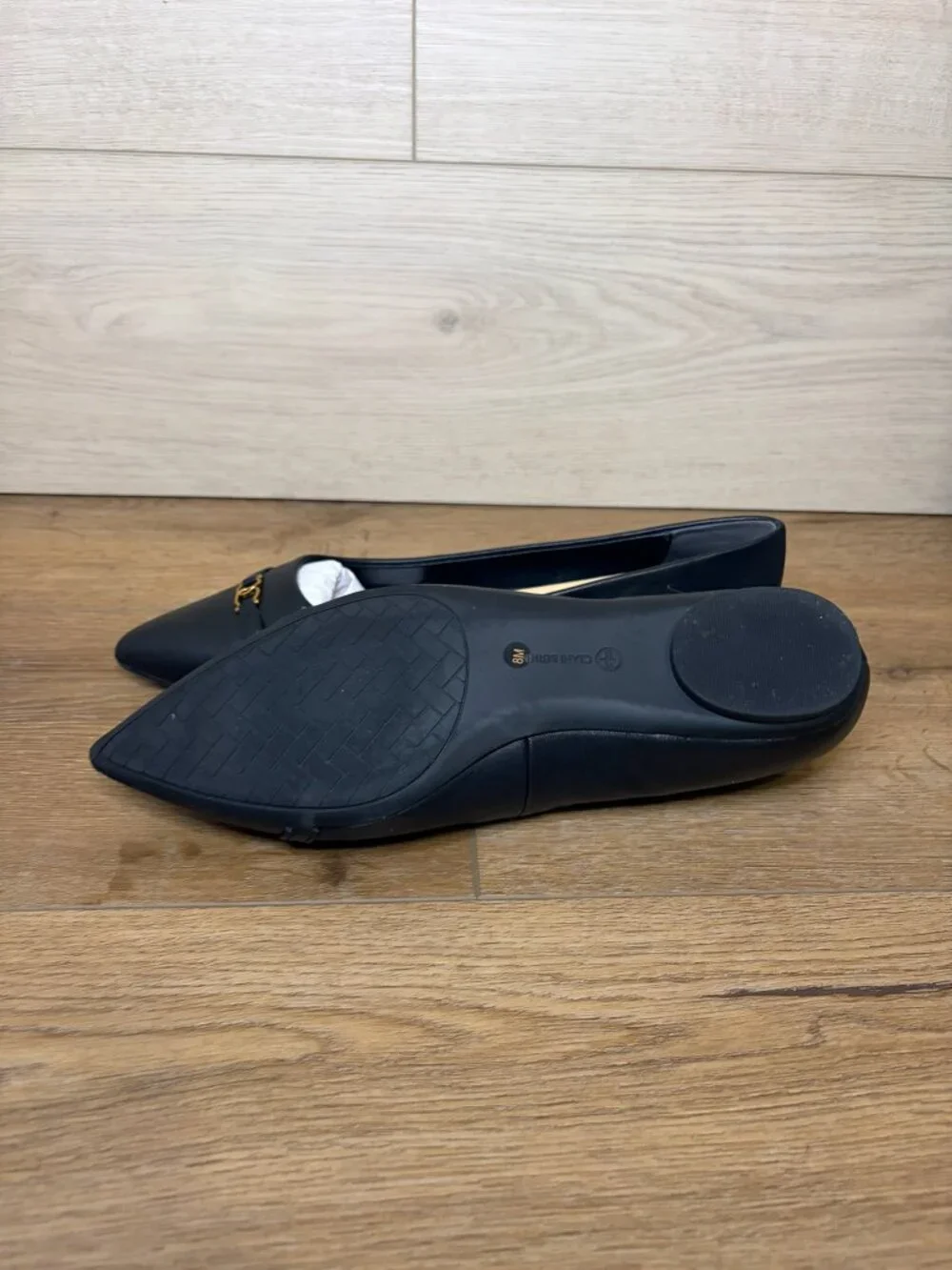 Giani Bernini Women's Bentlley Pointed Toe Flats Black Size 8M